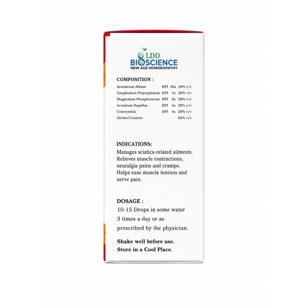 LDD Bioscience Ld - 2 Sciatica Drops