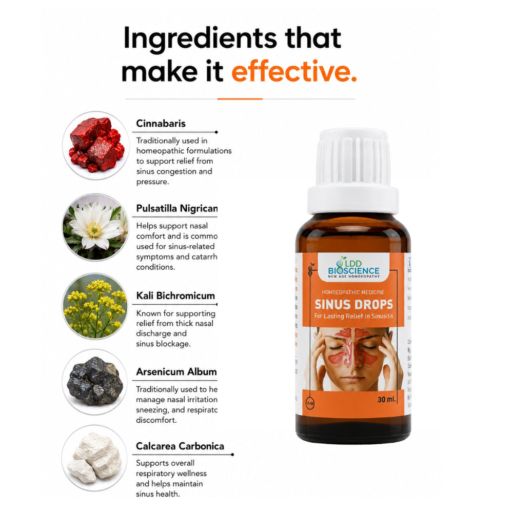 LDD Bioscience Sinus Drops