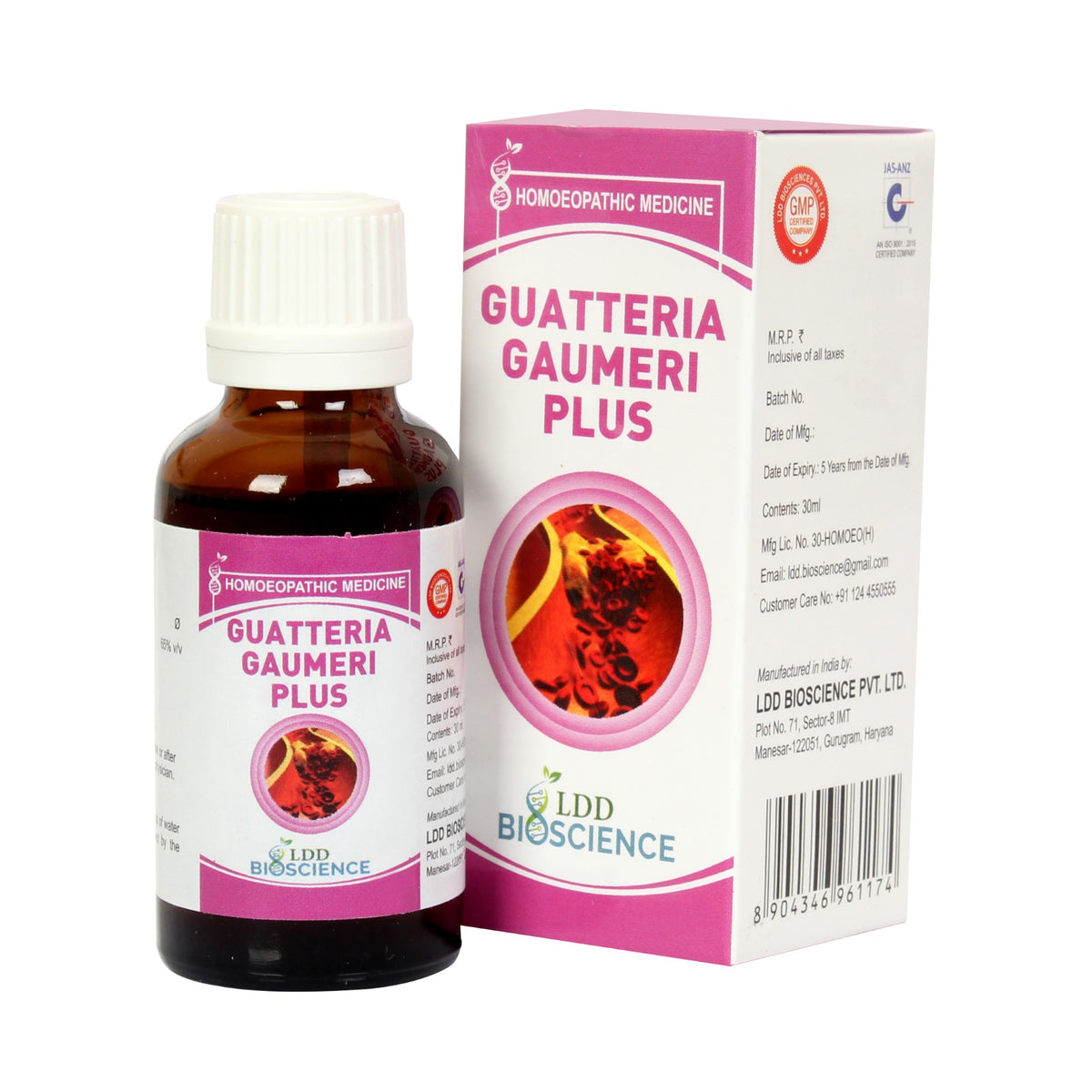 LDD Bioscience Gautteria Gaumeri Plus Drops