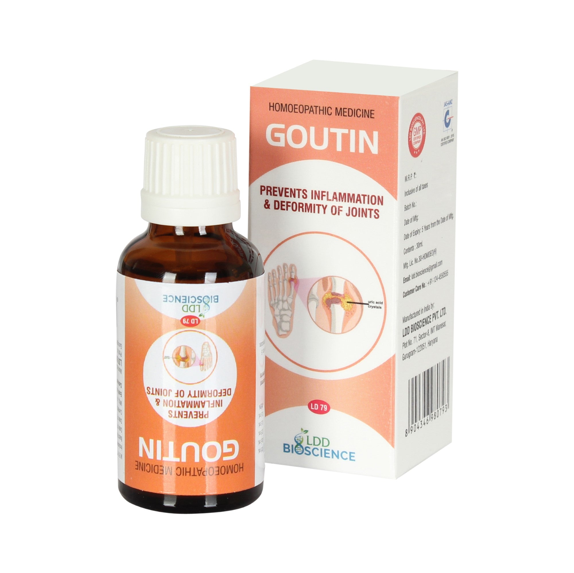LDD Bioscience Goutin Drops