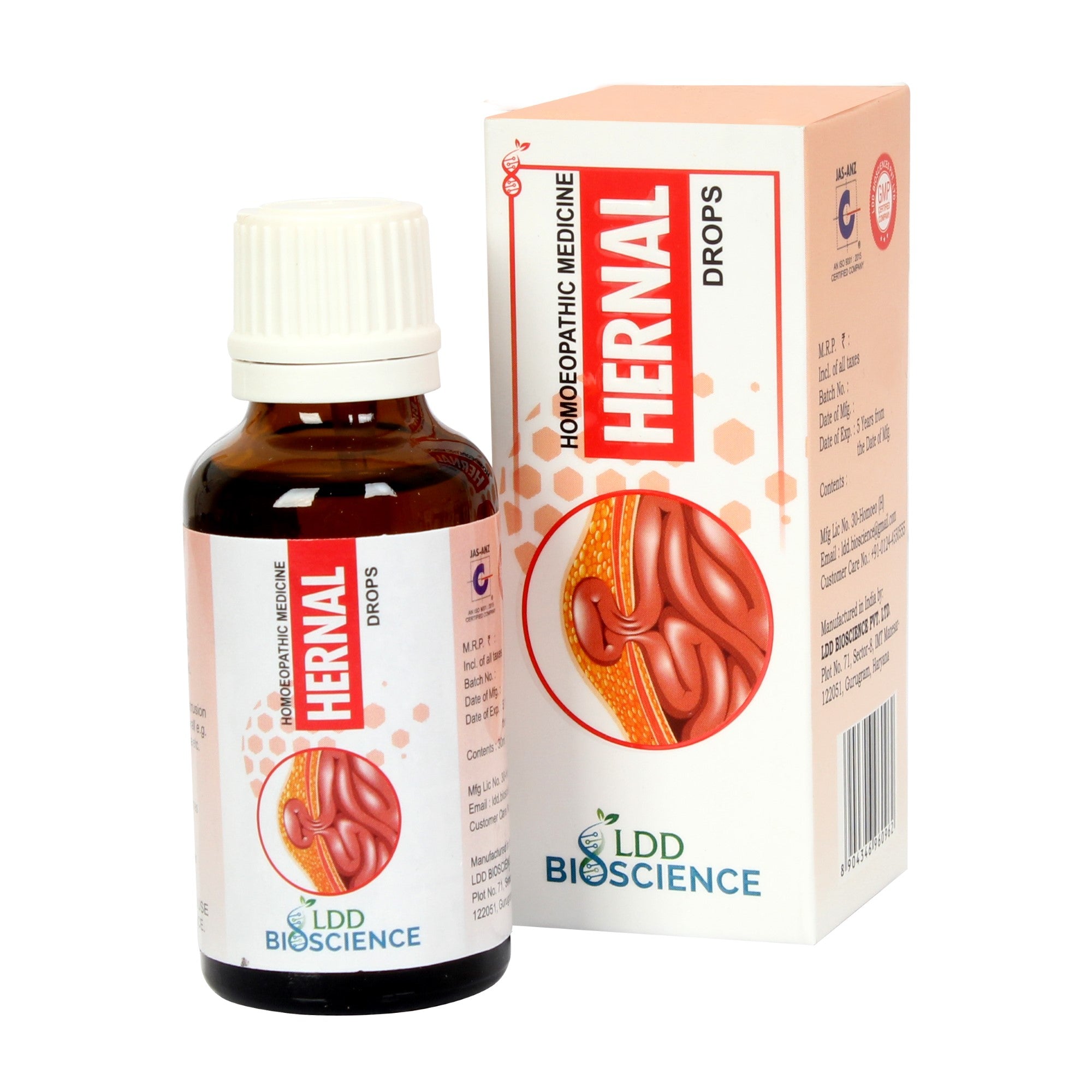 LDD Bioscience Hernal Drops