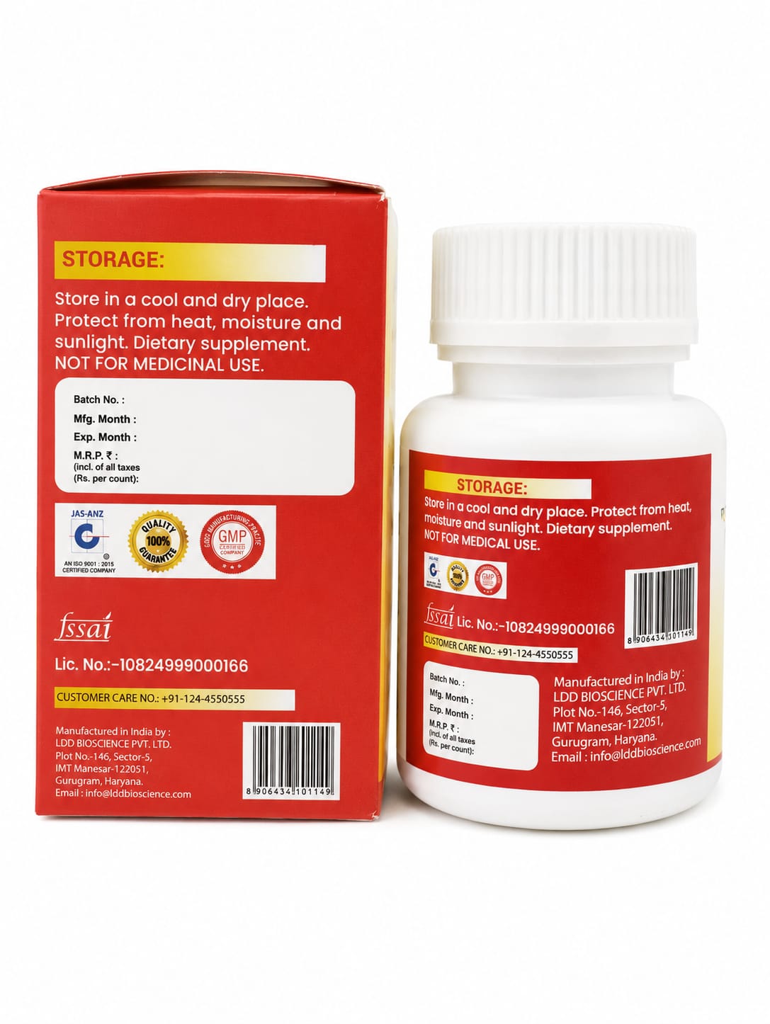 LDD Bioscience Vitamin E Pure Glow Tablet