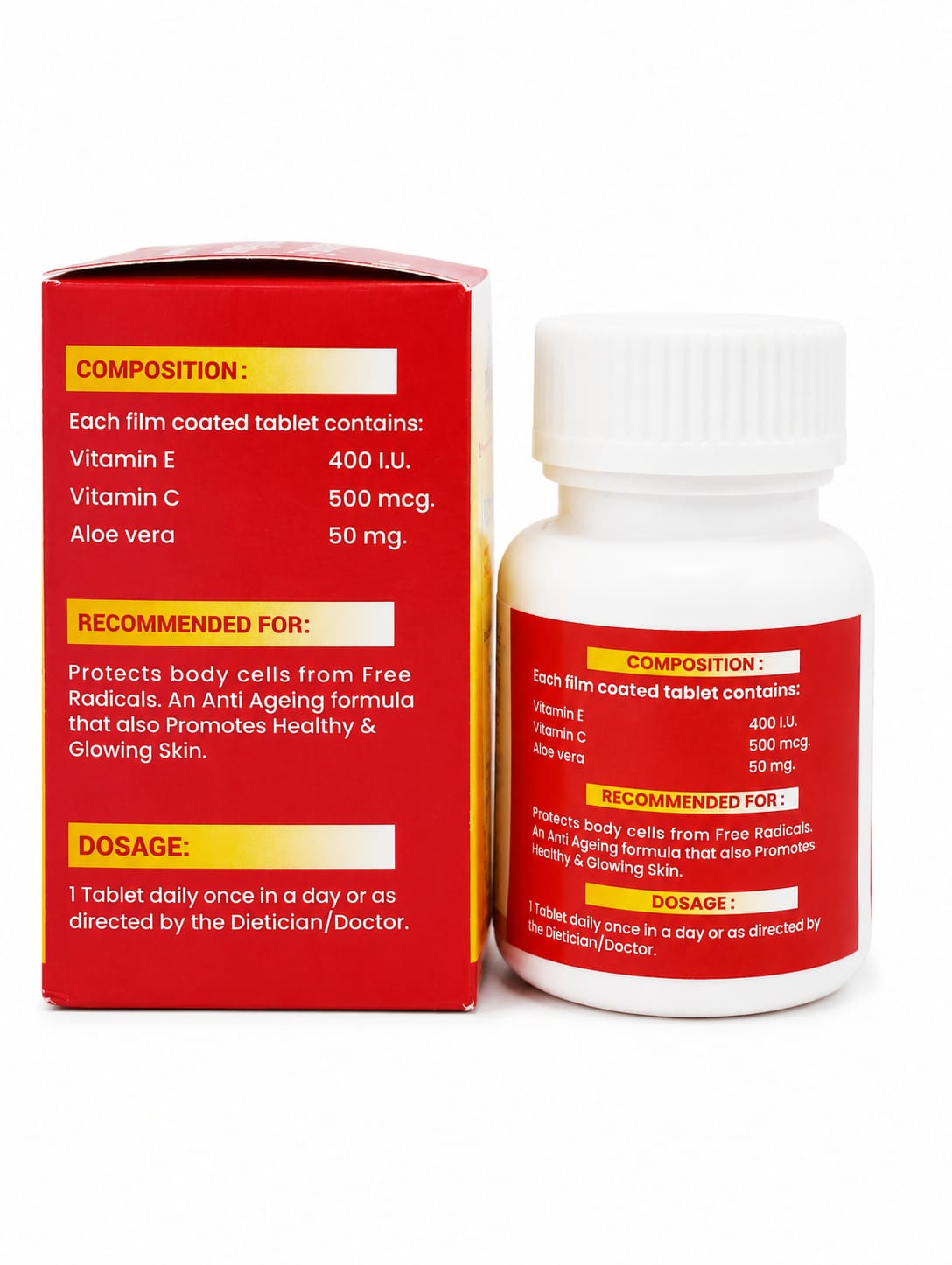 LDD Bioscience Vitamin E Pure Glow Tablet