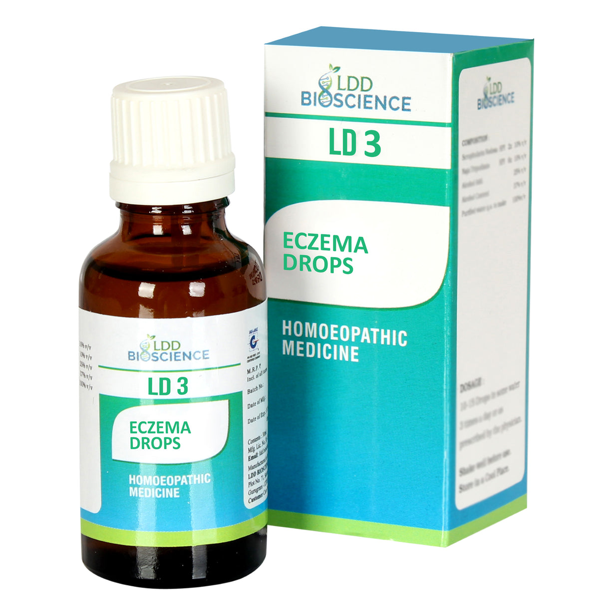 LDD Bioscience Ld - 3 Eczema Drops