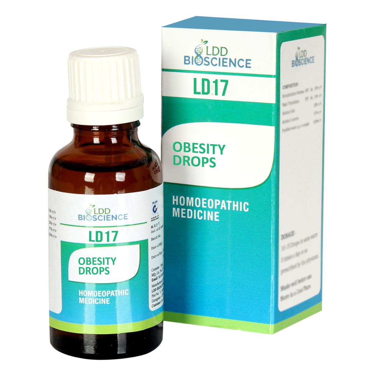 LDD Bioscience Ld - 17 Obesity Drops