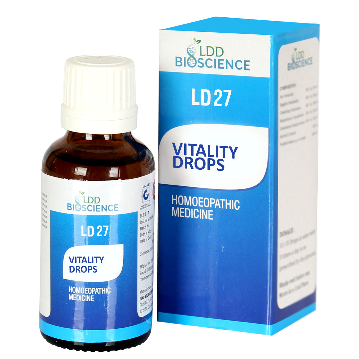 LDD Bioscience Ld - 27 Vitality Drops