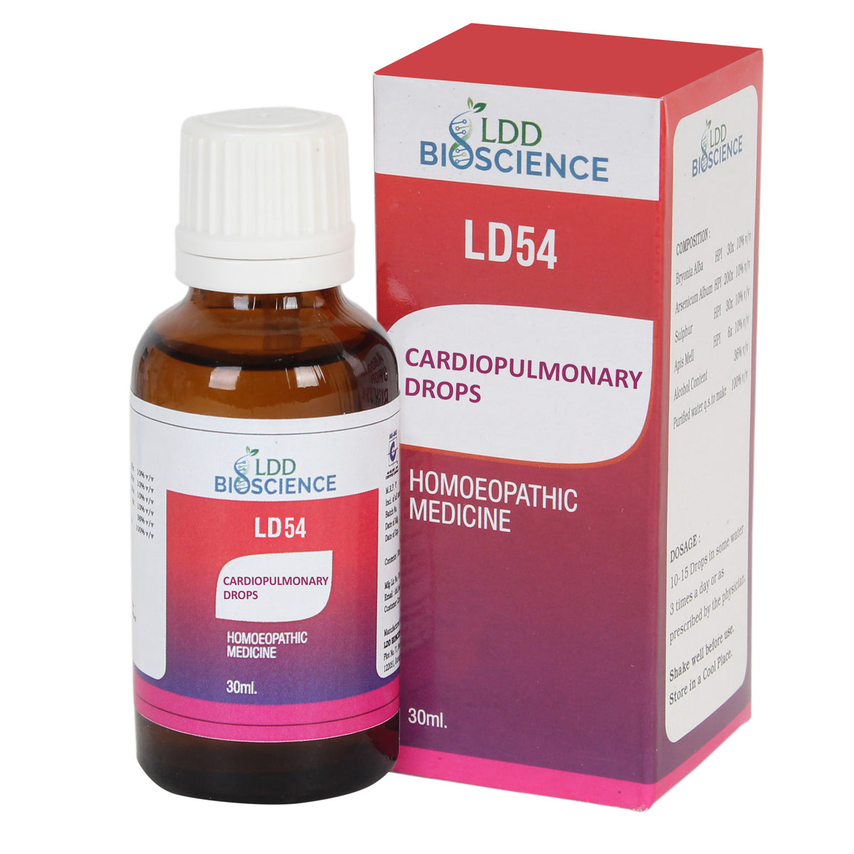LDD Bioscience Ld - 54 Cardiopulmonary Drops