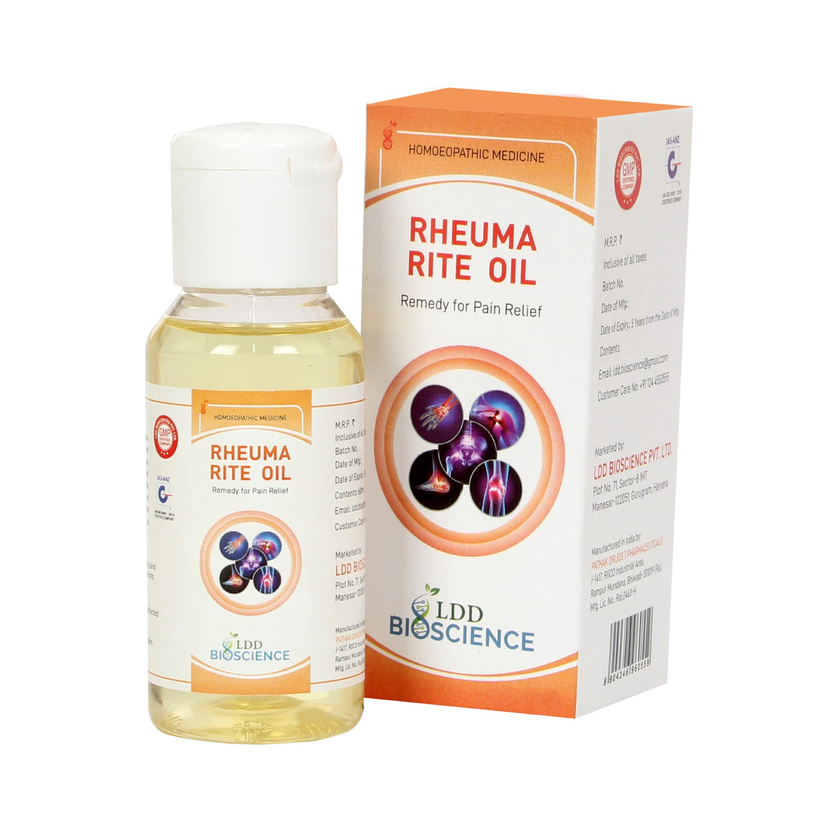 LDD Bioscience Rheuma Rite Oil