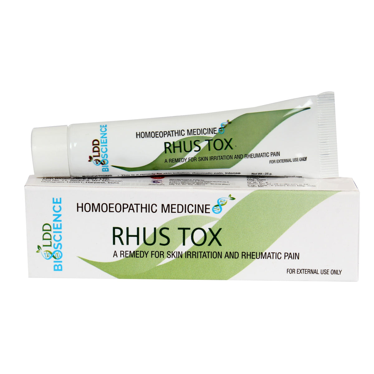 LDD Bioscience Rhus Tox Ointment 25gm