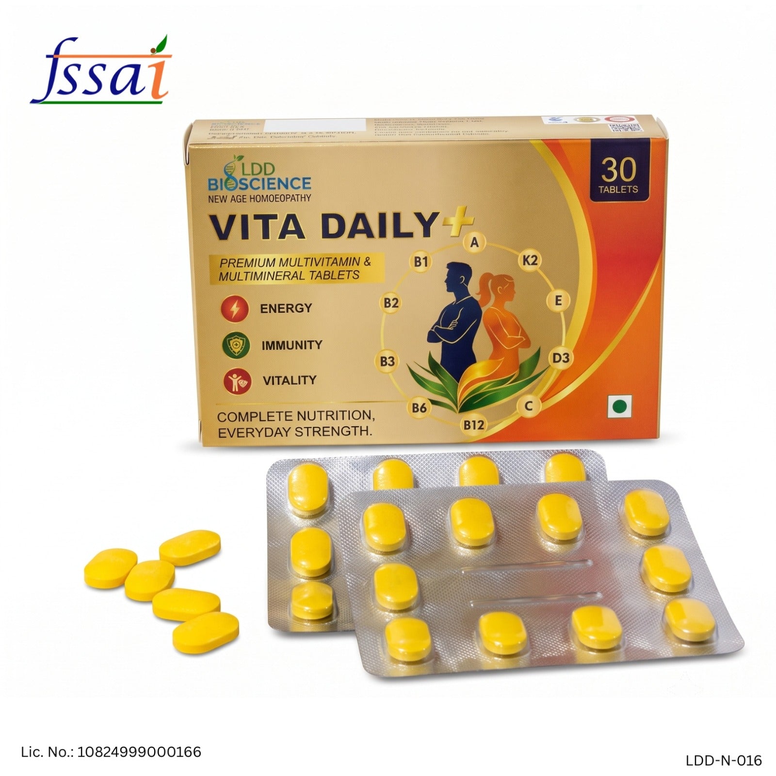 LDD Bioscience Vita Daily+ Tablets